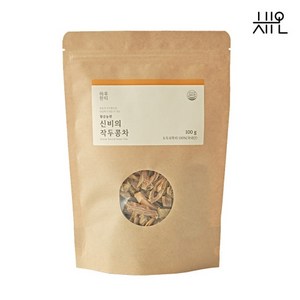 하루한티 무농약 국내산 HACCP인증 작두콩차, 깍지콩알혼합, 100g, 1개
