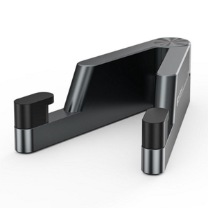 이츠굿텐 휴대용 접이식 거치대 스마트폰 핸드폰 태블릿 알루미늄 메탈 미니거치대, 흑니켈