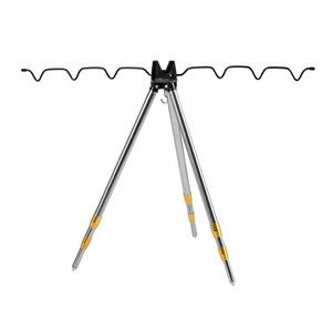 더놀자 스텐레스 원투 삼각대 120, 골드&실버