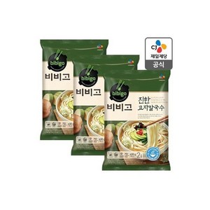 (냉동)비비고 진한교자칼국수2인분x3개, 630g, 3개