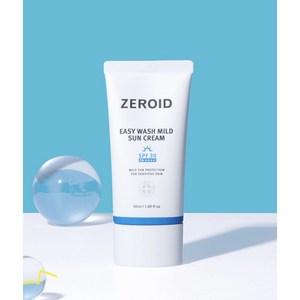 [제로이드] 이지 워시 마일드 선크림 SPF30/PA++++ 50ml, 1개