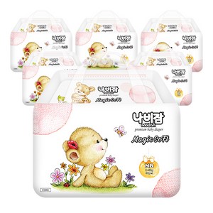 매직소프트밴드 신생아형 6팩, 신생아용(NB), 300매