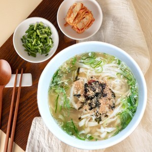 수타식 멸치 생칼국수 10인세트(생면 10인분+멸치스프10봉) - 전국맛집 [봉평메밀마당], 182g, 10개