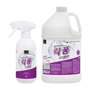 락퐁 4L+500ml 세트 욕실 화장실 청소세제 세정제 3가지향, 락퐁 로즈마리향 4L + 500ml SET