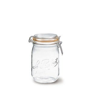 르파르페 유리밀폐용기 슈퍼자, 1개, 1000ml