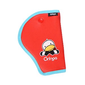 오링가 유아 안전벨트 조절커버, 레드, 2개