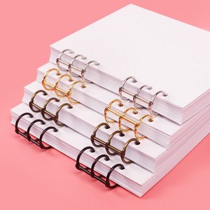 꾸미소 3공 루즈링, 블랙, 20mm