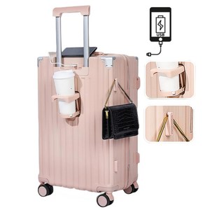 NewBoy 캐리어 20인치 22인치 24인치 기내용 대형 하드 여행용 감성 하드 캐리어 수납 주머니 대용량 패션