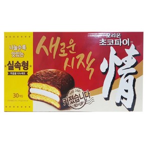 오리온 초코파이 정, 1.17kg, 3개