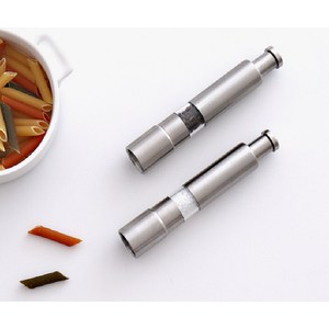 후추그라인더 원터치 소금갈이 소금 스텐그라인더, 1개