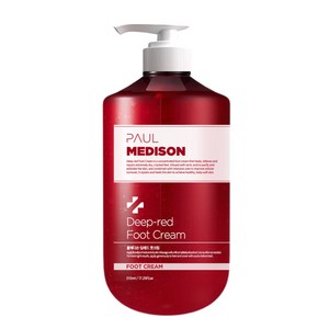 폴메디슨 딥레드 대용량 고보습 각질 케어 풋크림, 510ml, 1개, 1개입