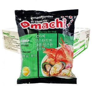 베트남 오마치 라면 미톰 새우맛 OMACHI MI TOM CHUA CAY, 18개