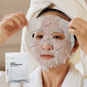 오멜론 미세전류 마스크팩 오메가리터닝코어 플러스, 1개, 8개입