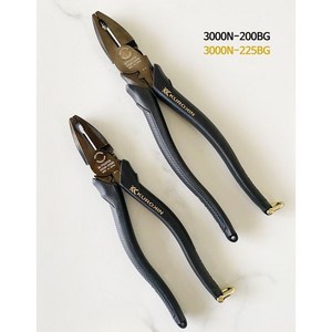 쿠로킨 3020N-225BG 전산 파워 펜치 뺀찌 펜찌 9인치, 1개