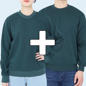 빌리언즈 남녀공용 맨투맨티셔츠 얇은 긴팔 기본 특양면 1+1 빅사이즈