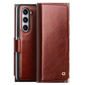 루스톤 다코타 천연 소가죽 슬림형 갤럭시 Z폴드 지갑 케이스