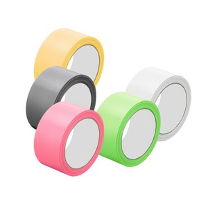 자국안남는 마킹 마스킹 테이프 40mm 잘떨어지는 끈적임없는 컬러 멀티 테이프, 1개, 은색