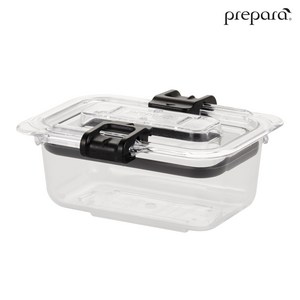 [프리파라] 트라이탄 스마트 래치락 밀폐용기 반찬통 6종, 1개, 2호 250ml