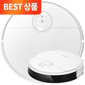 NEW 까르페 물걸레 로봇청소기 PRO 4000PA 강력흡입 미디어 로봇물걸레청소기(무선 리모컨 증정) 화이트, 미디어 로봇청소기 PRO - 화이트