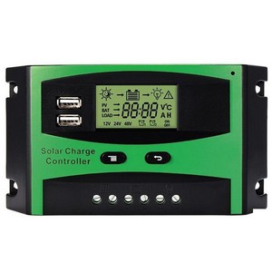 솔라 태양광 충전 컨트롤러 30A 12V 24V 콘트롤러, 1개