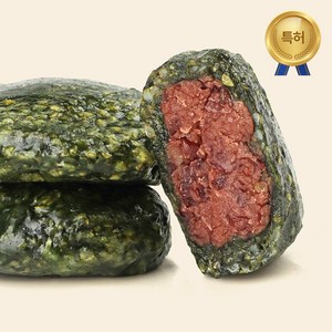 파파공방 100%현미 저당통팥앙금 현미해풍쑥, 밥알찹쌀떡32개입, 콩고물추가X, 32개, 65g