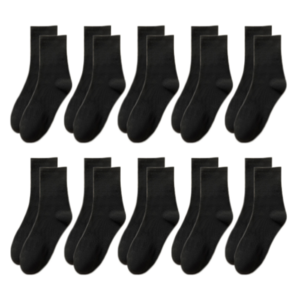 삭스피어 2중 골지 중목 양말 10켤레 세트