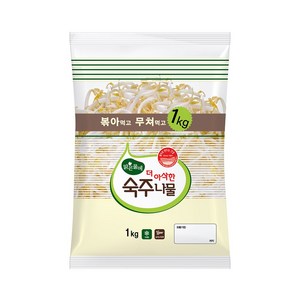 맑은물에 더 아삭한 숙주나물 1kg, 1개