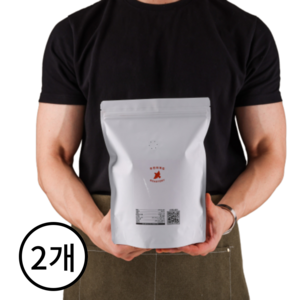 우연하게도 너티초코 블렌드 커피 원두, 홀빈(분쇄안함), 500g, 2개