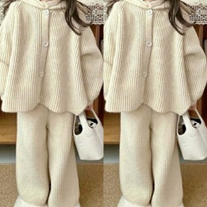 [당일발송]온리히얼 여아 니트상하복 세트 초등 여아 니트상하세트 후드니트상하복