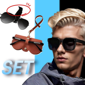 안경위에쓰는 바로쓰는 끼우는 편광 선글라스 안경착용자용, 블랙, 1개