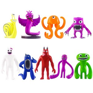 크앤비 반반의 유치원 피규어 9종 A세트, 혼합색상, 1세트