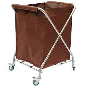 세탁물 수거함 다용도 이동식 업소용 병원 사우나 함, 짙은 회색