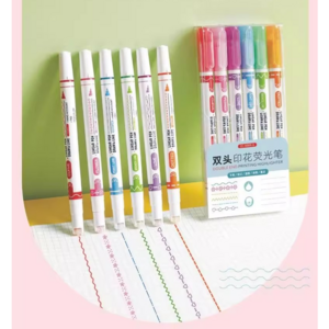 다꾸펜 아웃라인펜 테두리 다이어리 꾸미기 라인 펜 6P