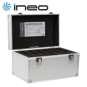 ineo I-NC23 알루미늄 하드디스크 보관함(2.5 3Bay 3.5 6Bay), 상세페이지 참조, 1개