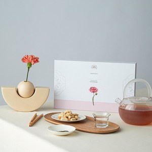 조은나래 도라지정과 콩가루 세트 설날선물 고맙습니다, 500g, 1개