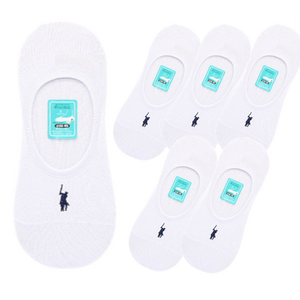 [폴로나이즈] 폴로 데일리 자수 남성용 덧신 페이크삭스 6족 세트구성