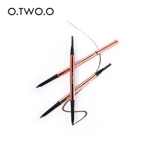 O.TWO.O 삼각형 아이브로우 펜슬 0.2g, #02 적갈색, 1개