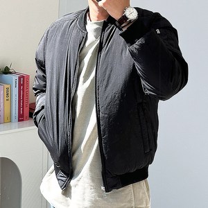 핏콕 남성용 겨울 블루종 항공패딩 점퍼 숏패딩 빅사이즈 MA-1 노카라