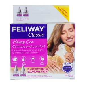 펠리웨이 클래식 멀티캣 옵티멈 디퓨져 리필 2 Pack 고양이 진정 합사용, 펠리웨이 클래식 2 Pack 번들
