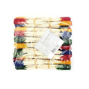 [유유성안]과일 꽂이 자작나무 꽃요지 이쑤시개 과일꼬지, 2개, 1000개