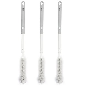 길이조절 세척솔 병솔 물병브러쉬 세척브러쉬, 나일론, 3개