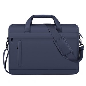 라온프리 대형 노트북 가방 파우치, 블루