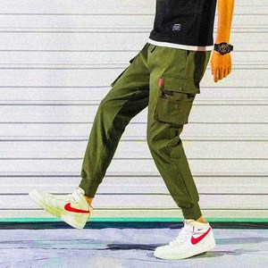 남성 멀티포켓 작업복 캐주얼 롱 팬츠