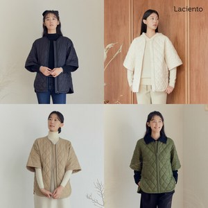 [론칭가 69900원] 라씨엔토 23 FW 8부 소매 퀼팅 자켓