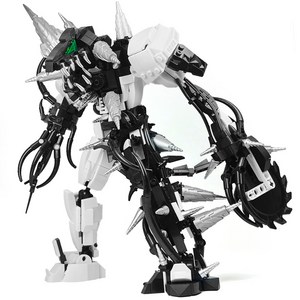 라푸유 변이된 타이탄드릴맨5.0 MOC블록 업그레이드 좀비 타드맨 피규어 호환블럭 스키비디 토일렛 멀티버스 skibiditoilet 굿즈 캐릭터 블록 L986 [라푸유 서비스], 1개