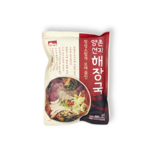 고향식품 양촌선지해장국(실온보관) 600g, 1개