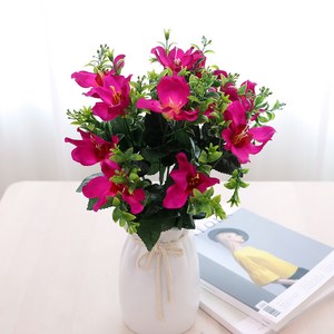 조아트 3+2행사 인테리어조화 꽃 성묘꽃 산소꽃 납골당꽃 40종 모음, 13_달맞이꽃-체리핑크