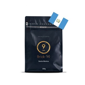 산미없는 원두 아라비카100 과테말라 산타모니카SHB 원두200g 고소한 로스팅원두, 핸드드립&커피메이커, 200g, 1개