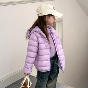 소프트 후드 다운 경량 패딩 점퍼 R10168