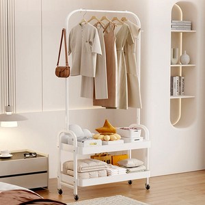 리빙인 스틸 수납 행거, 블랙